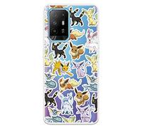 Official Pokémon OPPO A94 5G Case, Eevee Evolutions to Protect Your Mobile Phone, Flexible Silicone OPPO Case with Official Pokemon License,