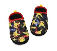 Official Pokemon Pikachu Kids Boys Girls Slippers Warm Fleece Lining Cushioned Insole - Pokemon 27769 Slipper 10/11 UK CH