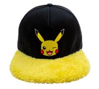 Official Pokemon Pikachu Wink Cap- Yellow Cap for Adults & Anime Fans