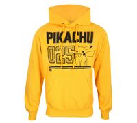 Official Pokmon Pikachu Line Art Pullover Hoodie Unisex Retro Gaming Fan Merch