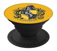 Official PopSockets PopGrip Expanding Stand Ring Holder Finger Grip For Mobile Phones, Tablets, iPads - Hufflepuff