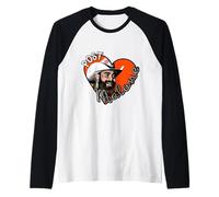 Official Post Malone Heart Photo Raglan Baseball Tee