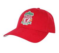 Official Premier League Liverpool FC Football Crest Baseball Cap (100% Cotton & Adjustable)