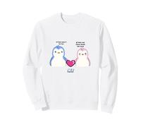 Official Pudgy Penguins Merch | BF & GF | Duo Pengu & Polly Sweatshirt