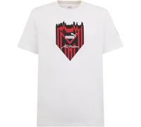 AC Milan Puma T-Shirt Ftbl Icons, Adult, Unisex White