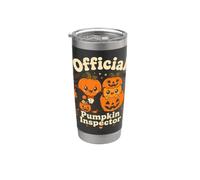 Official Pumpkin Inspector Cute Halloween Dracula Toddler Stainless Steel Insulated Tumbler