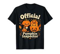 Official Pumpkin Inspector Cute Halloween Dracula Toddler T-Shirt