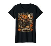 Official Pumpkin Inspector Halloween Autumn Grunge Vibe Value Graphic T-Shirt