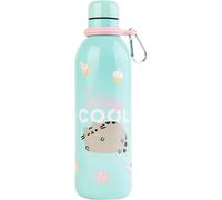 OFFICIAL PUSHEEN CAT STAINLESS STEEL HOT COLD WATER DRINKS SPORTS BOTTLE