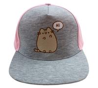 Official Pusheen HI Beanie - Cute Pink Snapback Cap for Adults & Kawaii Cat Fans