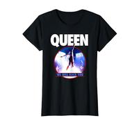 Official Queen We Will Rock You T-Shirt T-Shirt, Women, Black, Medium