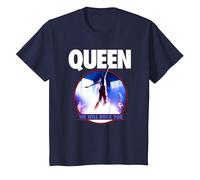 Official Queen We Will Rock You T-Shirt T-Shirt, Youth, Navy Blue, 2T