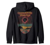 Official Queens Of The Stone Age Doom Dune Retro Band Zip Hoodie