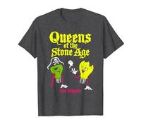 Official Queens of The Stone Age Era Vulgaris T-Shirt, Men, Dark Heather Grey, Medium