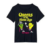 Official Queens of The Stone Age Era Vulgaris T-Shirt, Women's Plus, Black, 3X