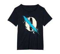 Official Queens of The Stone Age Shattered T-Shirt, Women's Plus, Black, 3X