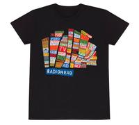 Official Radiohead Pacific Coast Unisex Black T-Shirt, XX-Large