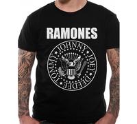 Official Ramones T Shirt Presidential Seal Punk Album Art Black New S M L XL XXL