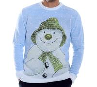 Official Raymond Briggs' The Snowman Christmas Jumper for Men - Funny Novelty Gift for Your Loved One this Christmas! Multicolor