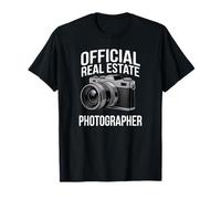 Official Real Estate Photographer Photography Business T-Shirt