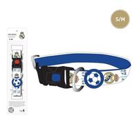 Official Real Madrid Dog Collar with Sports and Adjustable Design | Durable and Stylish Accessory for Pets Fans of Madrid