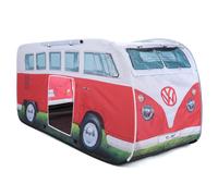 Official Red VOLKSWAGEN Kids Pop Up Campervan Split Screen Indoor & Outdoor Play Tent
