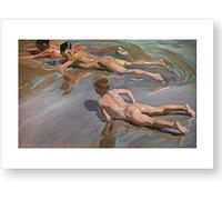 Official Reproduction of the Prado Museum "Boys on the Beach"
