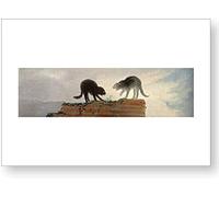 Official Reproduction of the Prado Museum "Cat Quarrel"
