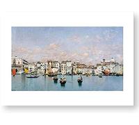 Official Reproduction of the Prado Museum "La Riva degli Schiavoni in Venice"
