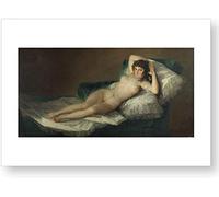 Official Reproduction of the Prado Museum "The Naked Museum" Linen A3 Various