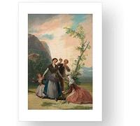 Official Reproduction of the Prado Museum "The Vases or The Spring"