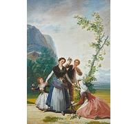 Official Reproduction of the Prado Museum "The Vases or The Spring"