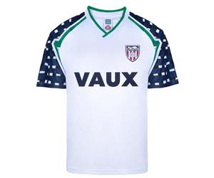 Official Retro Sunderland 1992 FA Cup Retro Away Football Shirt 100% POLYESTER