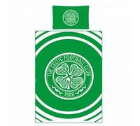 Official Reversible Celtic FC Single Duvet Cover With Pillowcase Bedroom Set