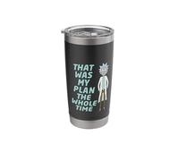 Official Rick's Plan PAPL209 Stainless Steel Insulated Tumbler