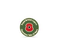 Official Royal British Legion Operation Telic 15 Year Anniversary Poppy Lapel Pin
