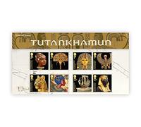 Official Royal Mail Tutankhamun Affixed Presentation Pack by Royal Mail. Tutankhamun Collectable Gift.