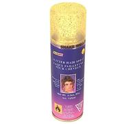 Official Rubies 18023NS000 Gold Glitter Hairspray