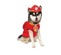 Official Rubie's Paw Patrol Marshall Pet Dog Costume, Size: Large Neck to Tail 22 inch, Chest 20 inch