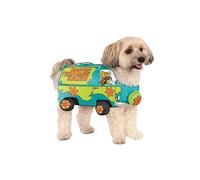 Dog Mystery Machine Scooby Doo Pet Novelty Fancy Dress Halloween Funny Costume