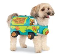 Official Rubie's Scooby-Doo Mystery Machine Pet Dog Costume, Size: Medium Neck to Tail 15 inch, Chest 17 inch Halloween Halloween