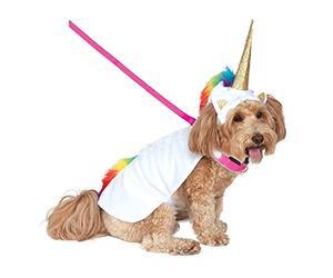 Official Rubie's Unicorn Cape with Hood & Light-Up Collar Pet Costume, Size X-Large Halloween Halloween