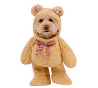 Teddy Bear Pet Costume Outfit for Walking Pets