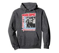 Official RUN DMC Hollis Crew Hip Hop Band Vintage Retro Pullover Hoodie