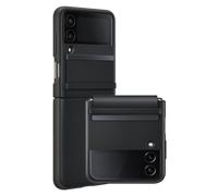 Samsung Galaxy Z Flip 4 Flap Leather Cover Black