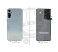 Official Samsung Galaxy A34 5G SM-A346 Silver Battery Cover With Adhesive - G...