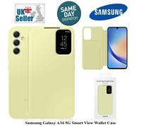 Samsung Galaxy A34 5G Smart View Wallet Case Lime - EF-ZA346CGEGWW