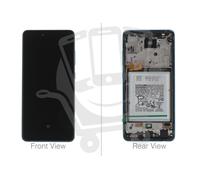 Official Samsung Galaxy A52 A526 5G Awesome Blue Screen & Digitizer - GH82-25...