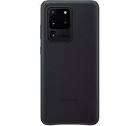 Official Samsung Galaxy S20 Ultra Leather Cover Case Black - EF-VG988LBEGEU