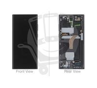 Official Samsung Galaxy S22 Ultra S9080 Phantom Black LCD Screen & Digitizer ...